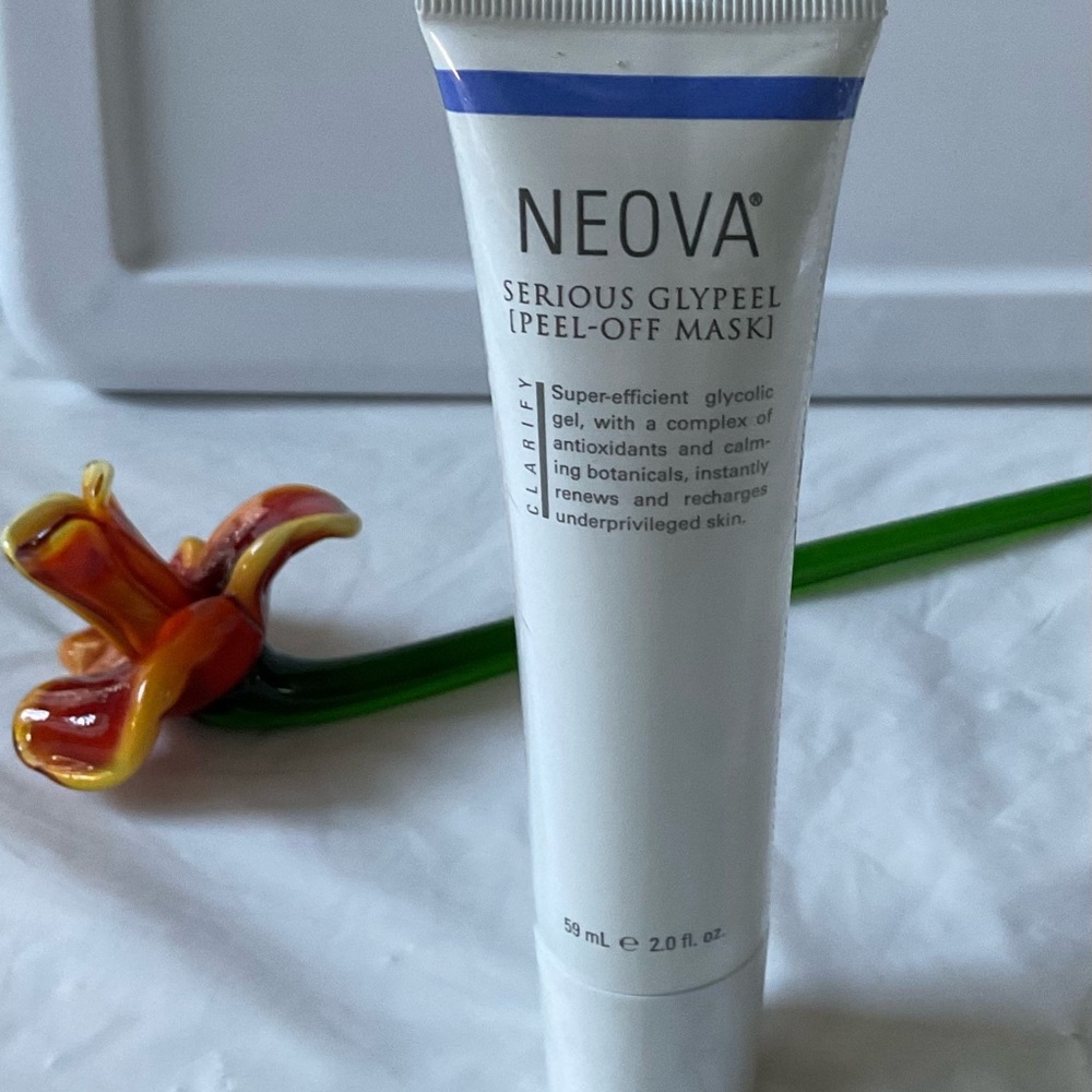 NEOVA Serious Glypeel Peel-Off Mask 2oz/59ml- New & Sealed